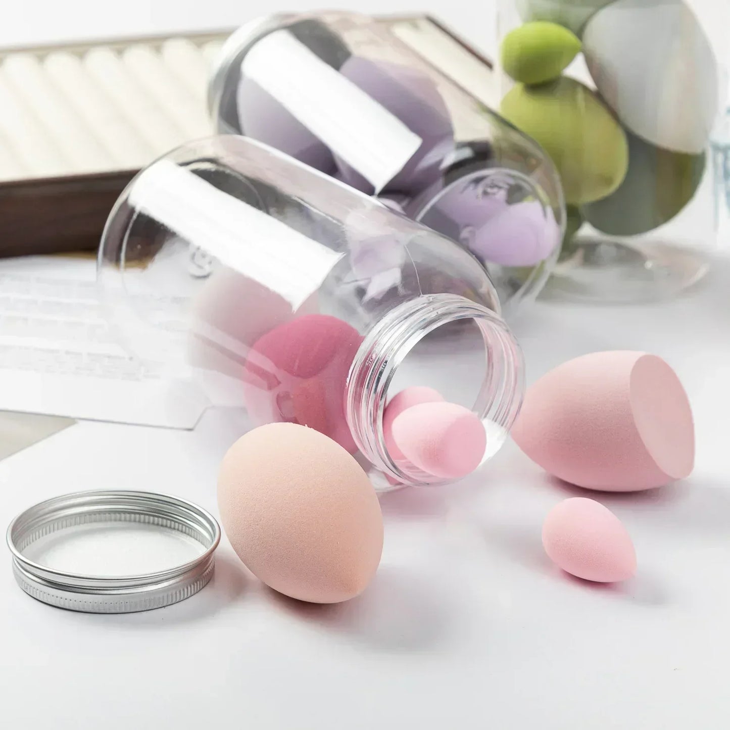 12/14Pcs Makeup Sponge Beauty Blender