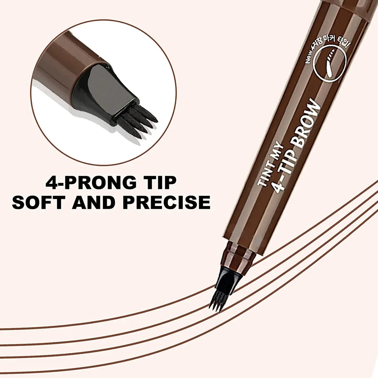 4 Point Waterproof Long-Lasting Eyebrow Pencil