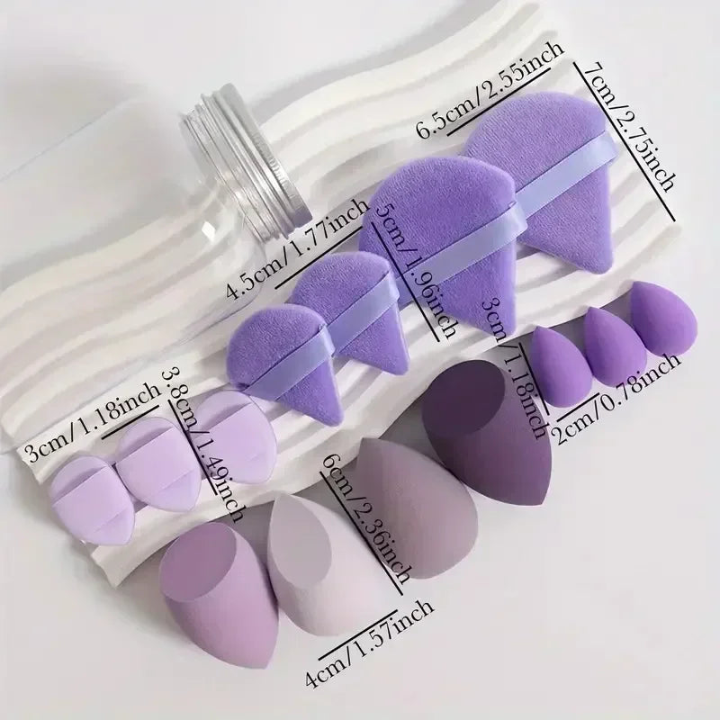 12/14Pcs Makeup Sponge Beauty Blender